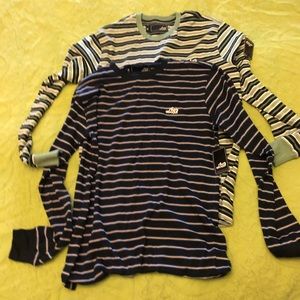 Lot 2 Lost Enterprises long sleeve T-Shirts. Size M. NWT